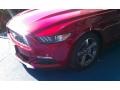 Ford Mustang V6 Coupe Ruby Red Metallic photo #24