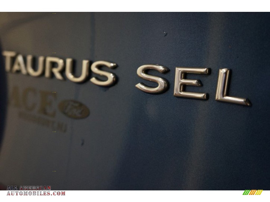2002 Taurus SEL - Blue Metallic / Medium Graphite photo #68