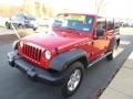 Jeep Wrangler Unlimited Sport 4x4 Flame Red photo #4