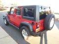 Jeep Wrangler Unlimited Sport 4x4 Flame Red photo #6