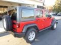 Jeep Wrangler Unlimited Sport 4x4 Flame Red photo #8