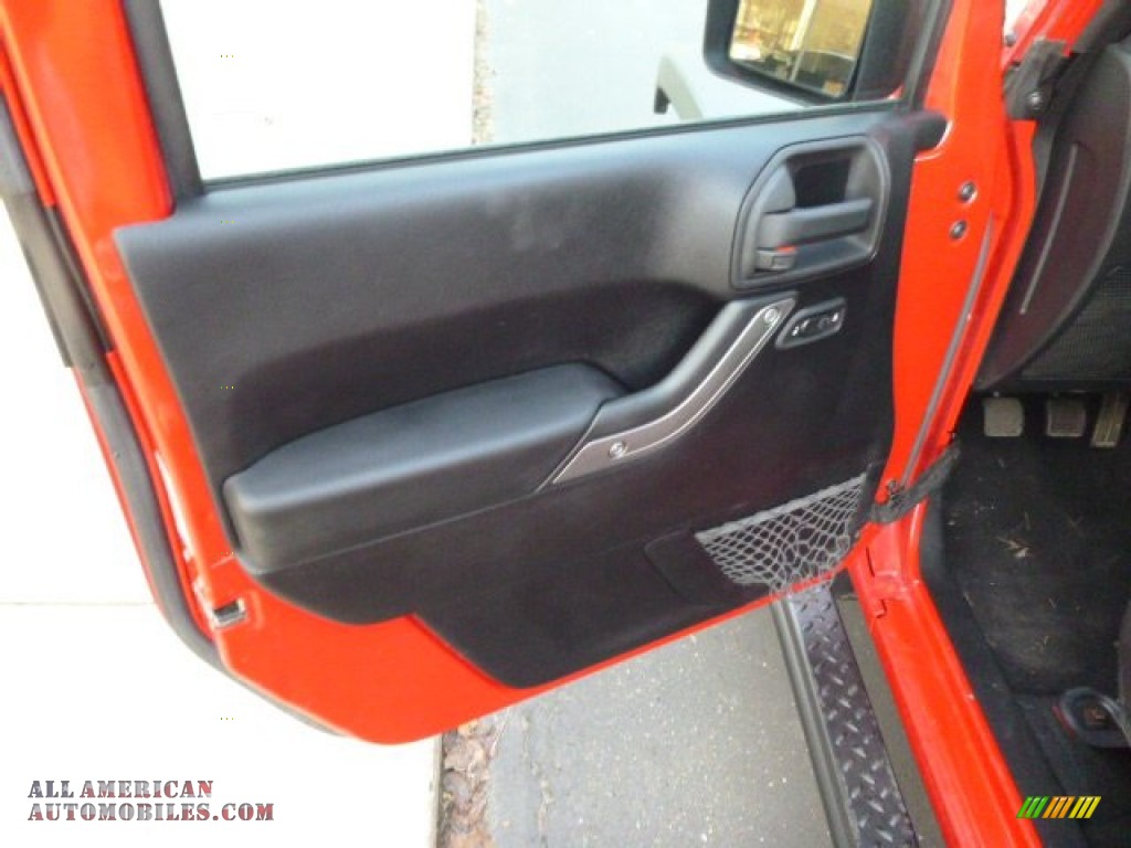 2012 Wrangler Unlimited Sport 4x4 - Flame Red / Black photo #11