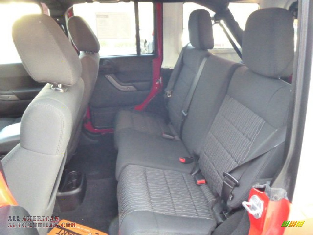 2012 Wrangler Unlimited Sport 4x4 - Flame Red / Black photo #12
