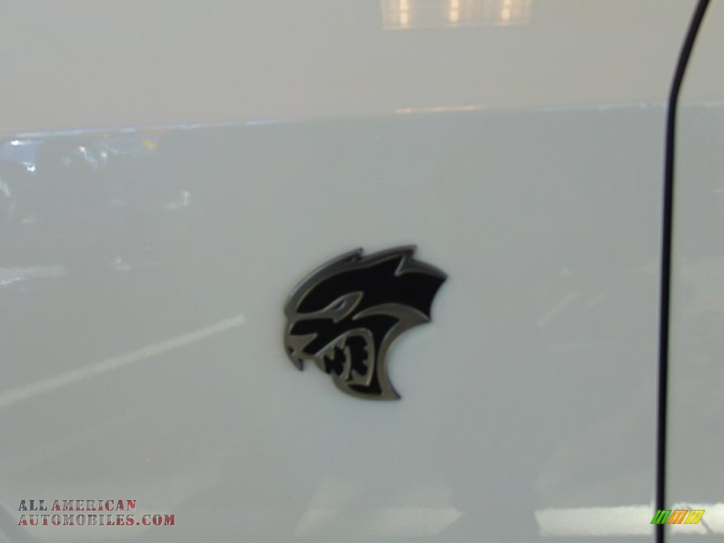 2015 Challenger SRT Hellcat - Bright White / Black photo #13