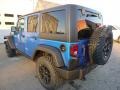 Jeep Wrangler Unlimited Willys Wheeler 4x4 Hydro Blue Pearl photo #3