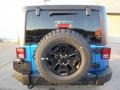 Jeep Wrangler Unlimited Willys Wheeler 4x4 Hydro Blue Pearl photo #4