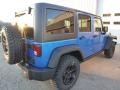 Jeep Wrangler Unlimited Willys Wheeler 4x4 Hydro Blue Pearl photo #5