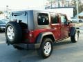 Jeep Wrangler Unlimited Rubicon 4x4 Red Rock Crystal Pearl photo #14