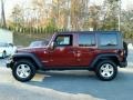 Jeep Wrangler Unlimited Rubicon 4x4 Red Rock Crystal Pearl photo #18