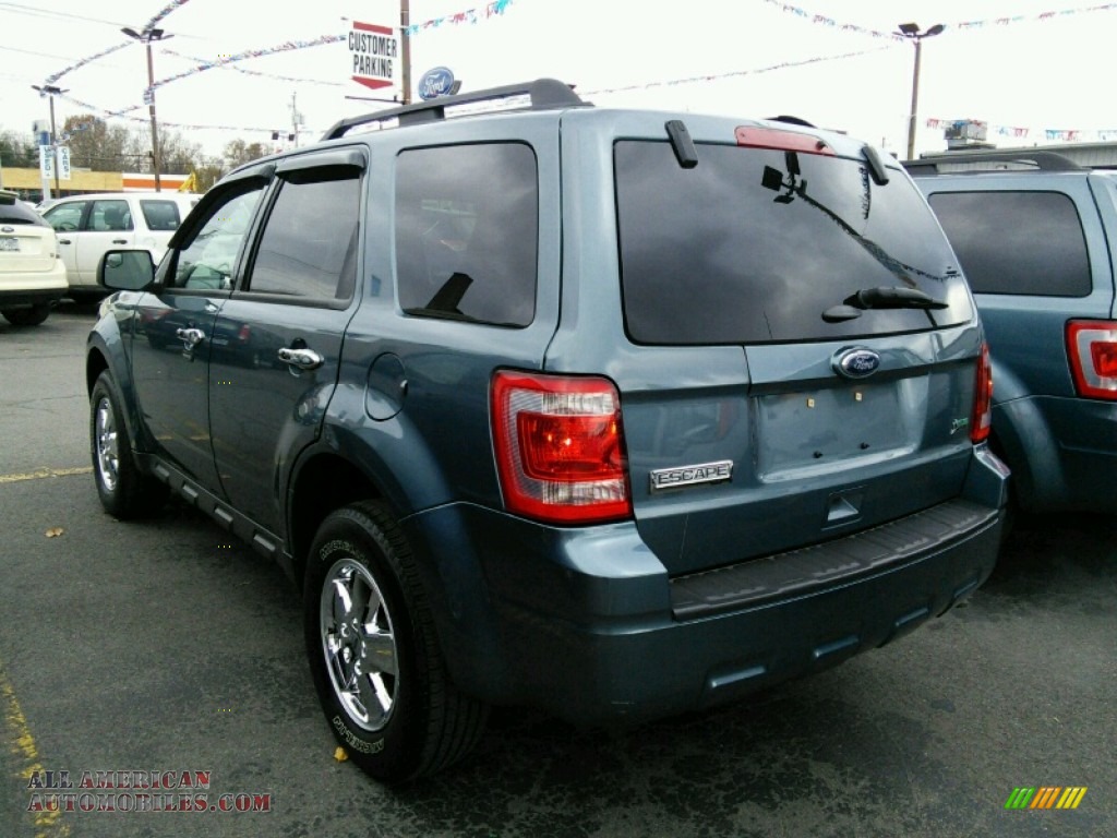 2012 Escape XLT V6 4WD - Steel Blue Metallic / Charcoal Black photo #4