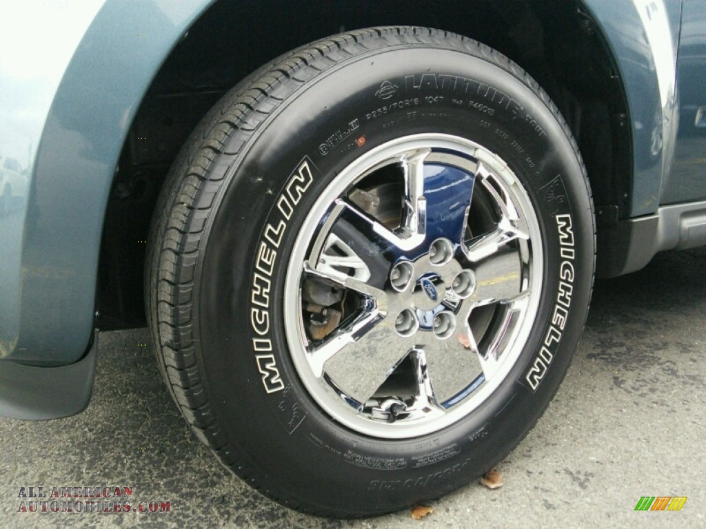 2012 Escape XLT V6 4WD - Steel Blue Metallic / Charcoal Black photo #6
