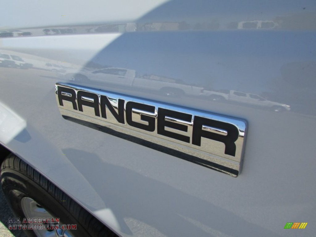 2010 Ranger XL Regular Cab - Oxford White / Medium Dark Flint photo #37