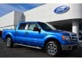 Ford F150 XLT SuperCrew Blue Flame photo #1