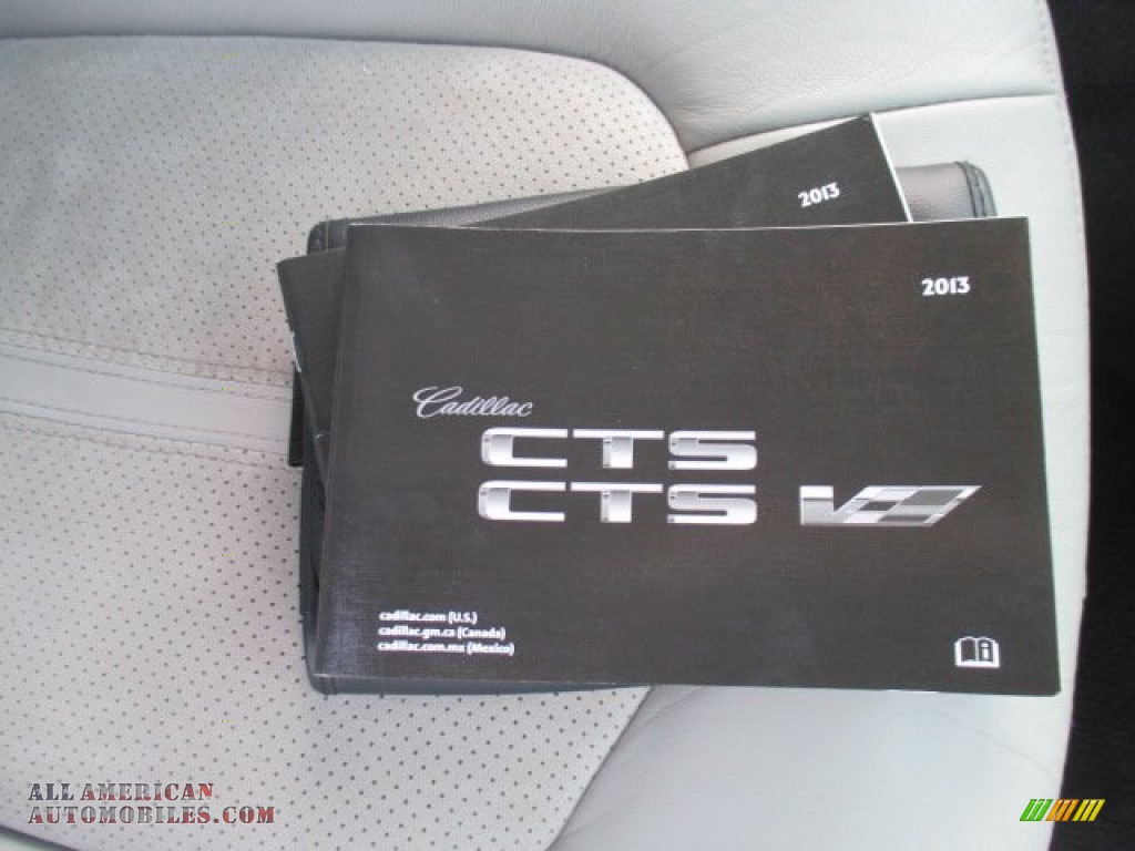 2013 CTS 3.0 Sedan - Black Raven / Light Titanium/Ebony photo #47