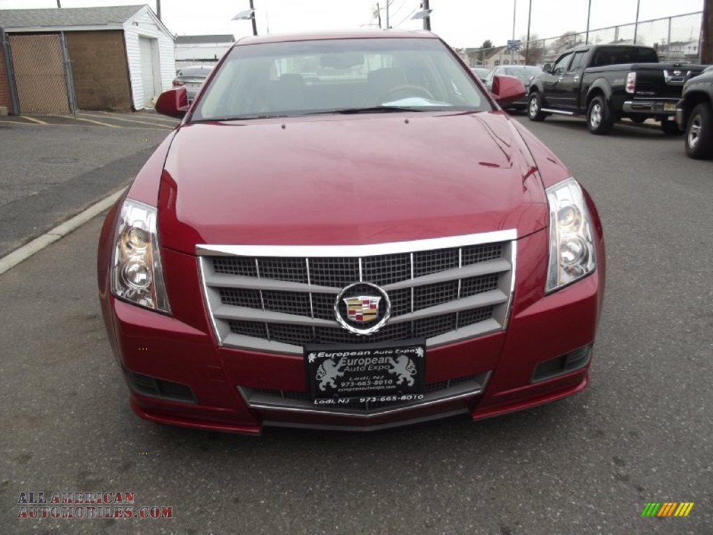2011 CTS 4 3.0 AWD Sedan - Crystal Red Tintcoat / Cashmere/Cocoa photo #5
