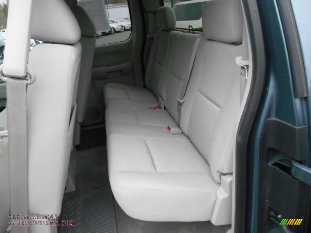 2012 Sierra 1500 SLE Extended Cab - Stealth Gray Metallic / Dark Titanium/Light Titanium photo #12