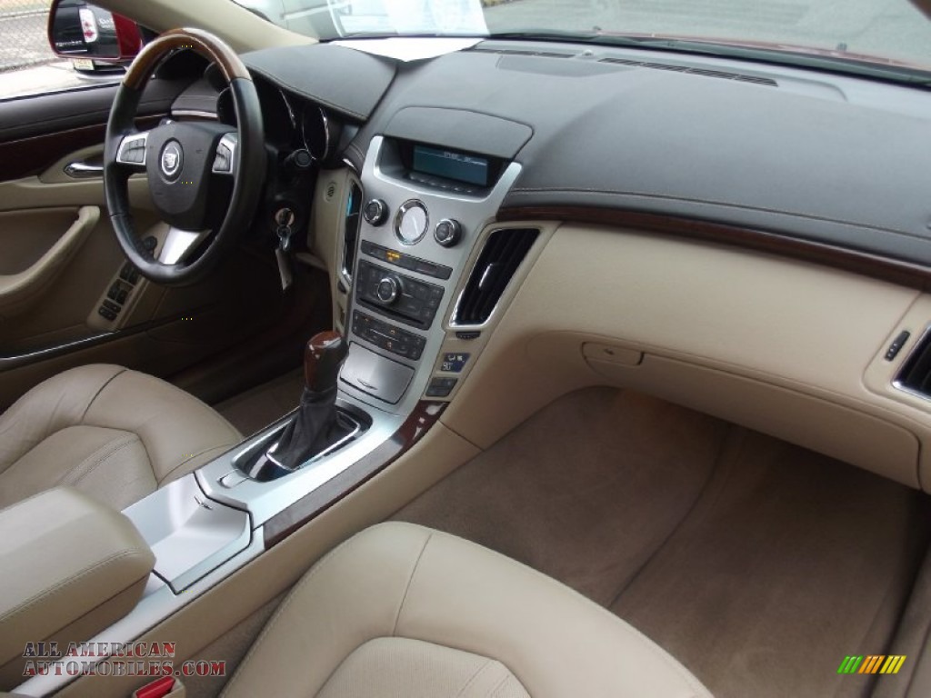 2011 CTS 4 3.0 AWD Sedan - Crystal Red Tintcoat / Cashmere/Cocoa photo #16