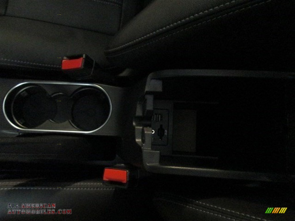 2015 Fiesta Titanium Sedan - Magnetic Metallic / Charcoal Black photo #22