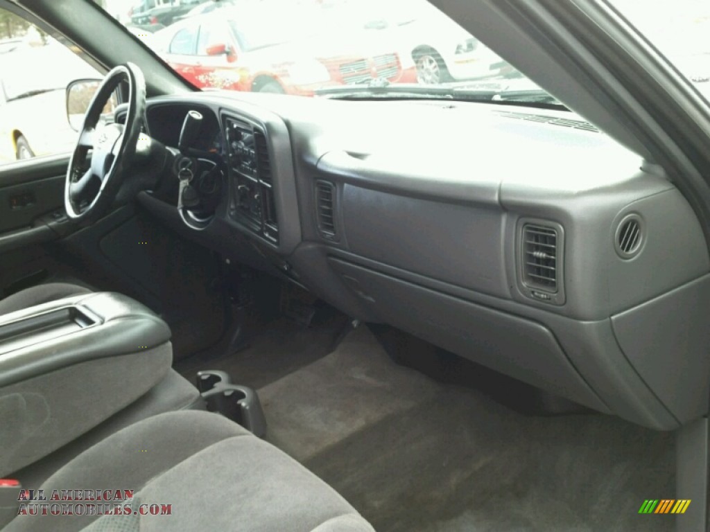 2005 Silverado 1500 Z71 Extended Cab 4x4 - Black / Dark Charcoal photo #12