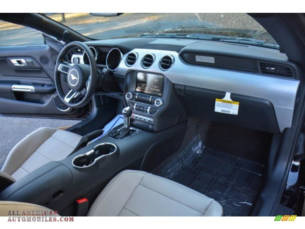 2015 Mustang EcoBoost Premium Coupe - Black / Ceramic photo #14