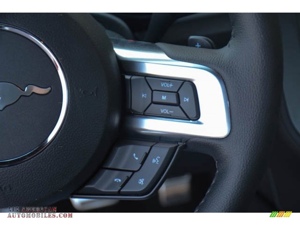 2015 Mustang EcoBoost Premium Coupe - Black / Ceramic photo #21