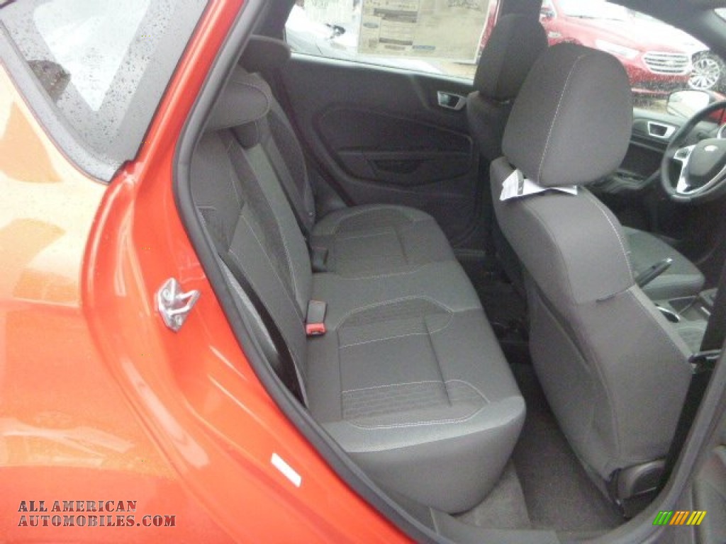2015 Fiesta ST Hatchback - Molten Orange / Charcoal Black photo #11