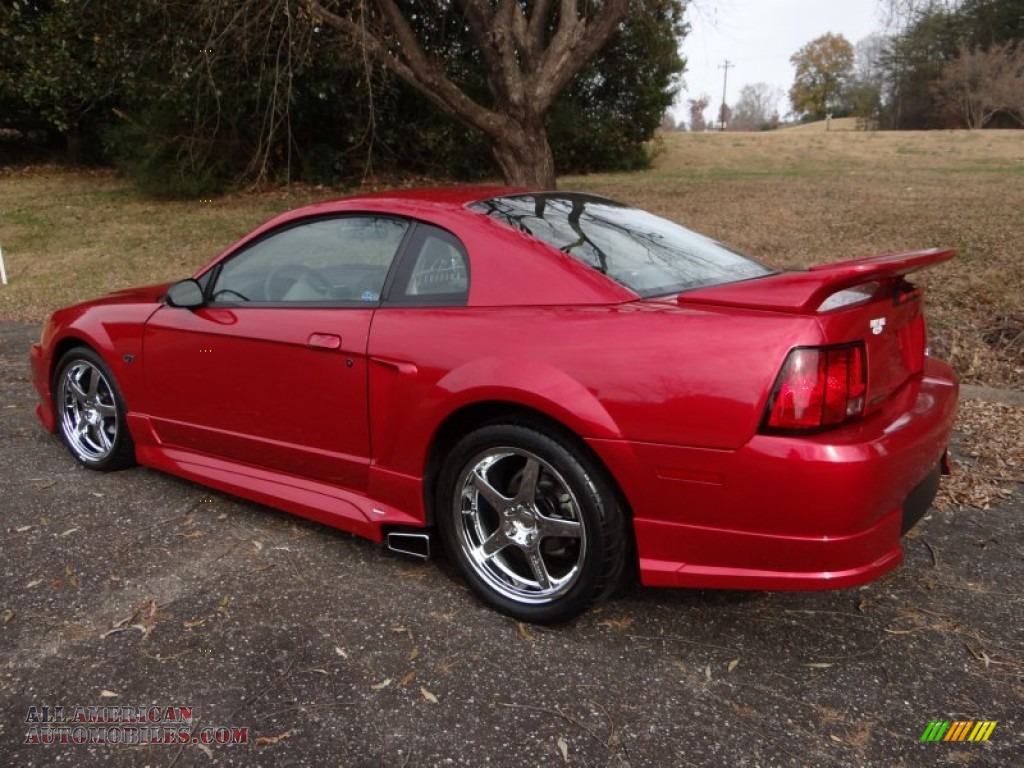 2000 Mustang GT Coupe - Laser Red Metallic / Medium Graphite photo #4