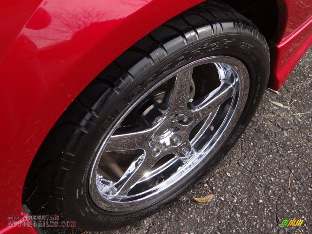 2000 Mustang GT Coupe - Laser Red Metallic / Medium Graphite photo #19