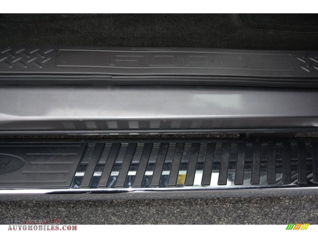 2013 F150 Lariat SuperCrew 4x4 - Sterling Gray Metallic / Steel Gray photo #17