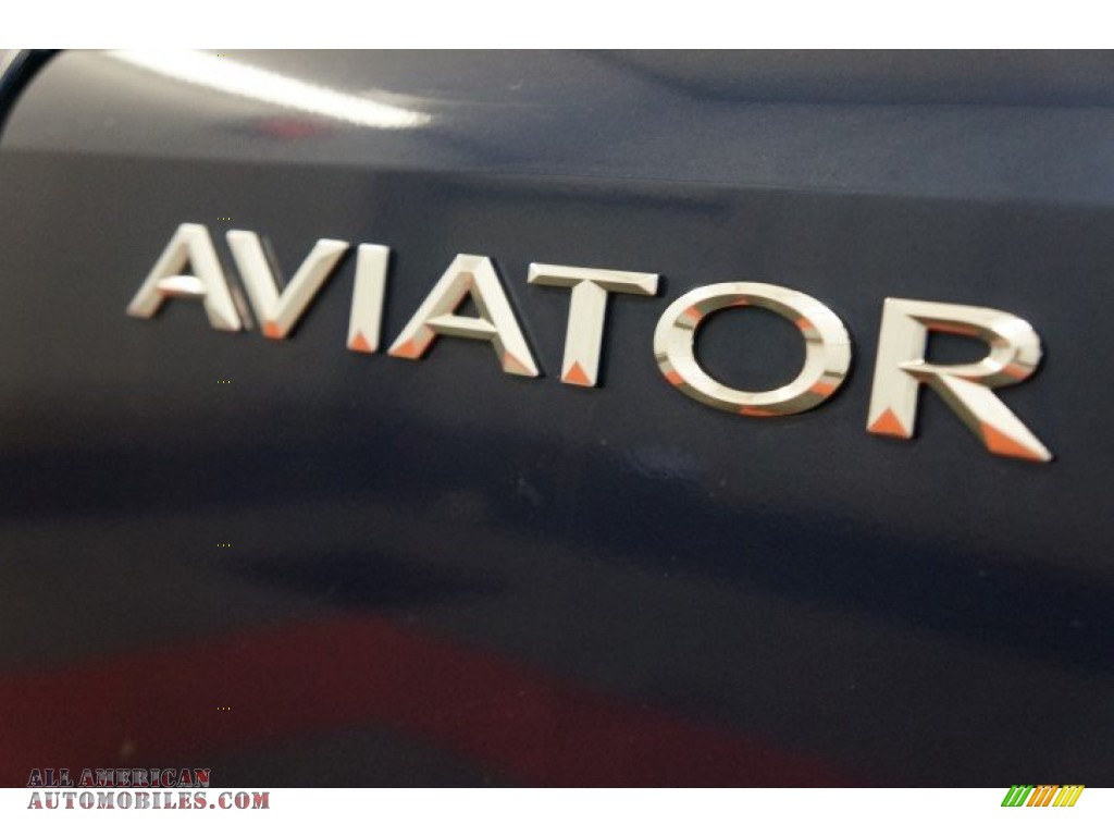 2005 Aviator Luxury AWD - Dark Blue Pearl Metallic / Dove Grey photo #62