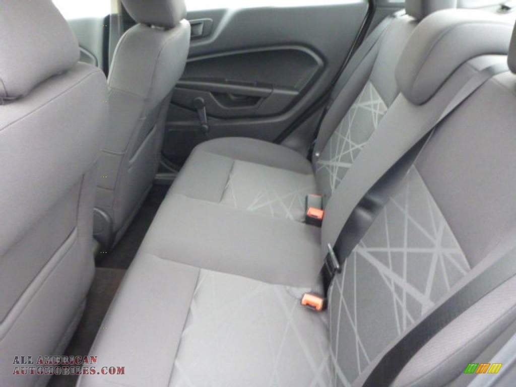 2015 Fiesta S Sedan - Ingot Silver Metallic / Charcoal Black photo #13