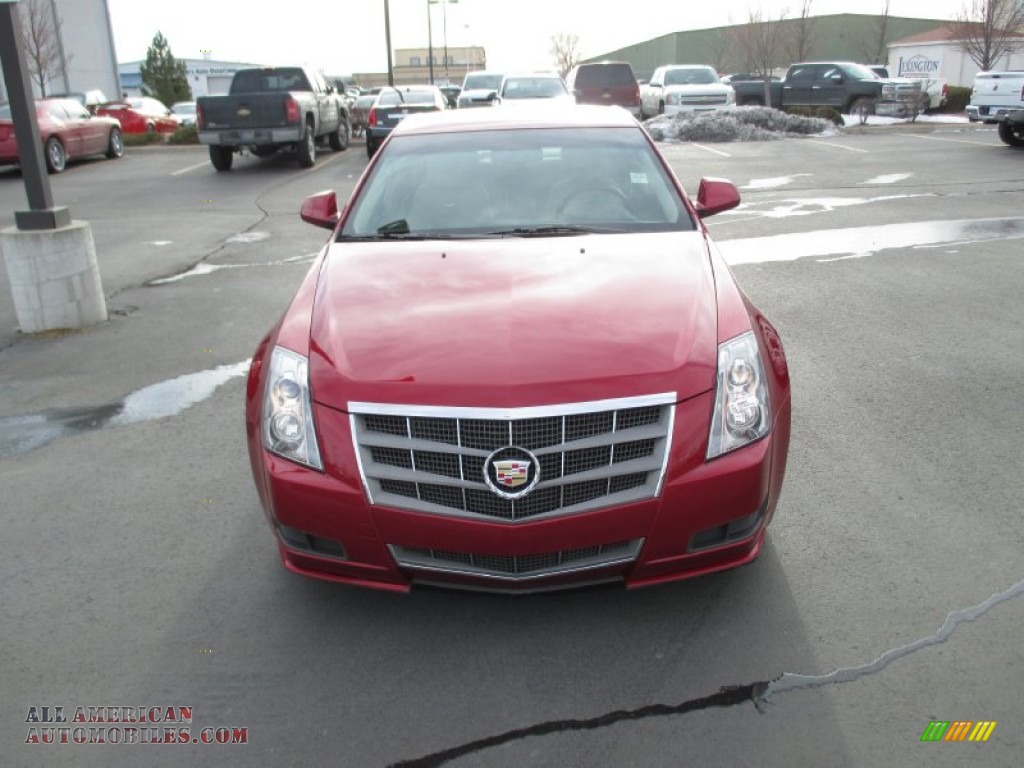2011 CTS 4 3.0 AWD Sedan - Crystal Red Tintcoat / Cashmere/Cocoa photo #8