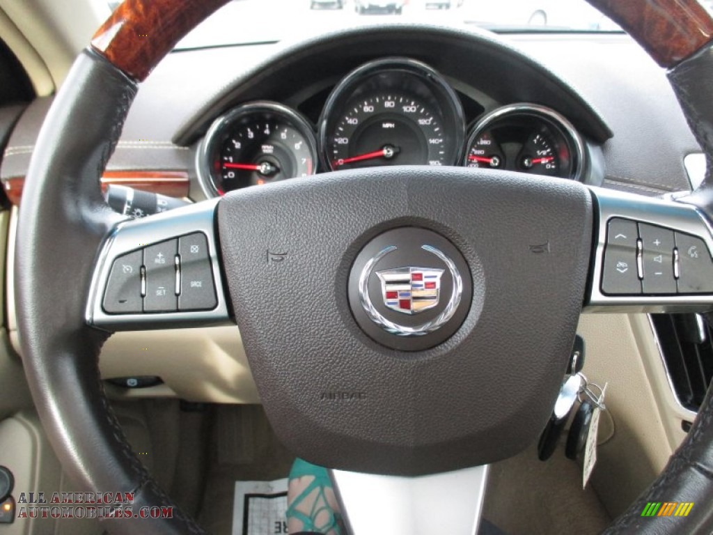 2011 CTS 4 3.0 AWD Sedan - Crystal Red Tintcoat / Cashmere/Cocoa photo #14