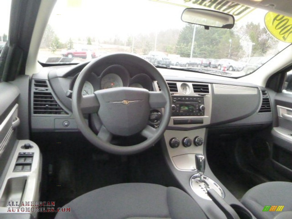 2009 Sebring LX Sedan - Stone White / Dark Slate Gray photo #15