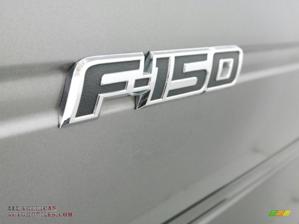 2013 F150 XLT SuperCrew 4x4 - Sterling Gray Metallic / Steel Gray photo #38