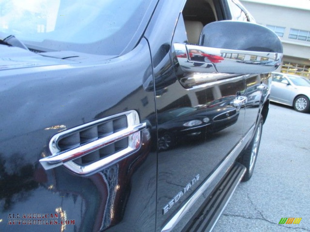 2011 Escalade Luxury AWD - Black Ice Metallic / Cashmere/Cocoa photo #28