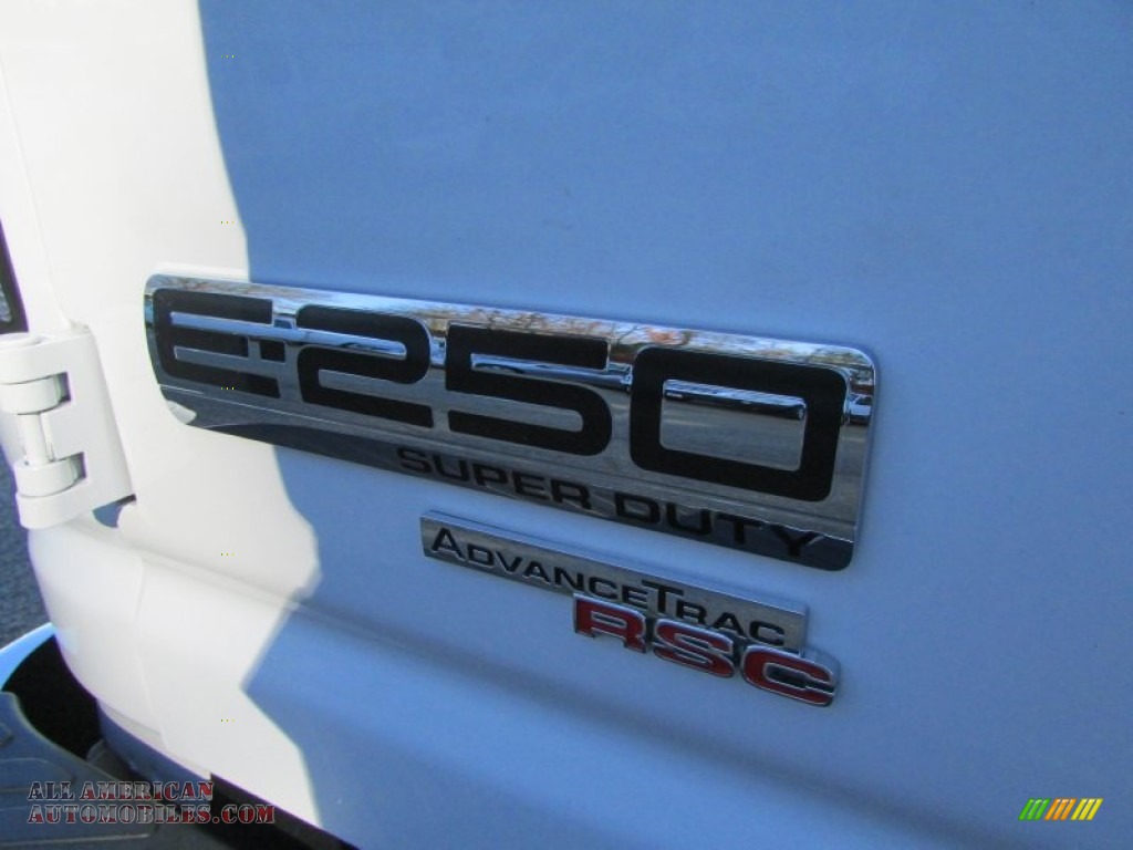 2011 E Series Van E250 Extended Commercial - Oxford White / Medium Flint photo #54