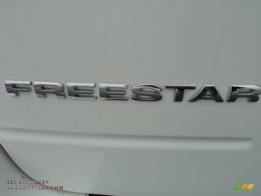 2004 Freestar SES - Vibrant White / Flint Grey photo #22