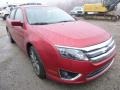 Ford Fusion SE Red Candy Metallic photo #1