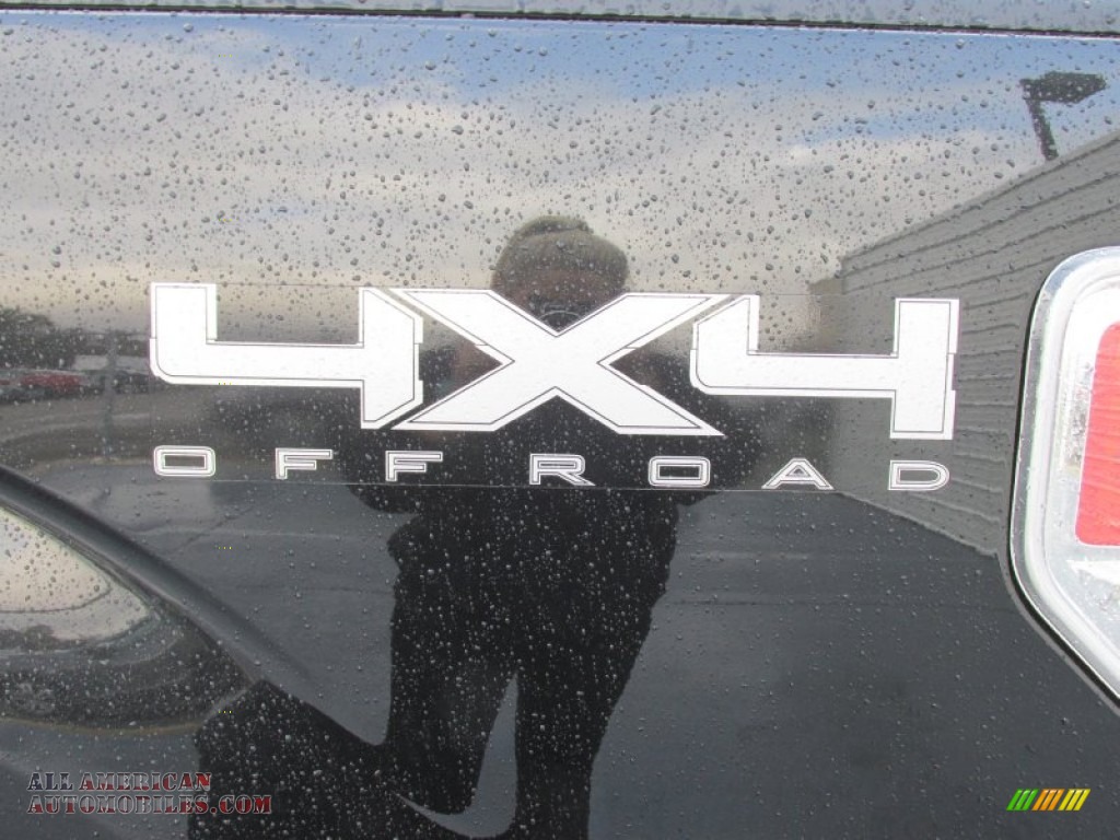 2014 F150 XLT SuperCrew 4x4 - Tuxedo Black / Steel Grey photo #17