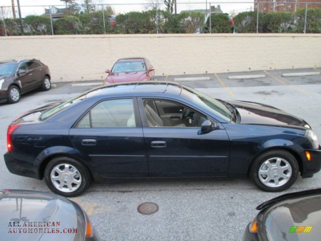 2003 CTS Sedan - Blue Onyx / Light Neutral photo #7